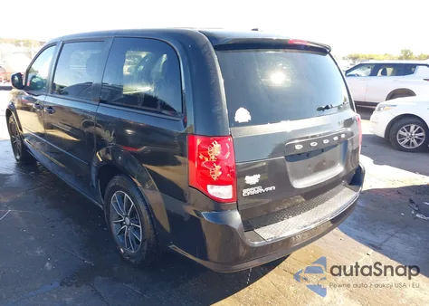 2017 Dodge Grand Caravan Sxt из США, поврежденный, VIN 2C4RDGCG5HR640087